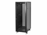 Напольный шкаф 42U, 600x800x2055мм, 19", черный (MAXYS MX-6842-B) фото 2 — 